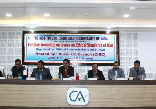 Workshop on Issues on Ethical Standards of ICAI