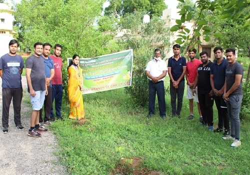 Tree Plantation at Govt. SMD School, Alwar and  Hotel Swaroop Vilas Palace Alwar 22-07-2021