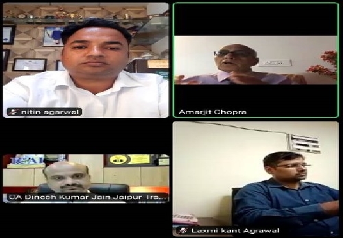 Virtual CPE Meeting Jointly Alwar Branch of CIRC   Haridwar & Sikar Branch of CIRC Topic Significance of Accounting and Auditing Standards in Tax Audit Report 12-06-2021
