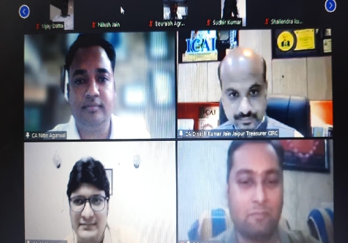 Virtual CPE Meeting Jointly Alwar Branch of CIRC   Haridwar & Sikar Branch of CIRC Topic Compliance after changes in Income Tax E-filing Portal & Interplay between 194Q and 206C(1H) 19-06-2021