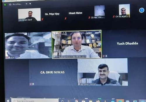 Virtual CPE Meeting Jointly Alwar Branch of CIRC   Haridwar & Sikar Branch of CIRC Tpoic VCM on 360 degree review of books of accounts at year end 06-06-2021